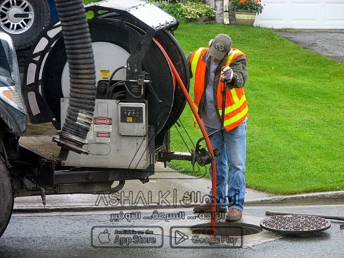 شركة تسليك مجاري بالضغط