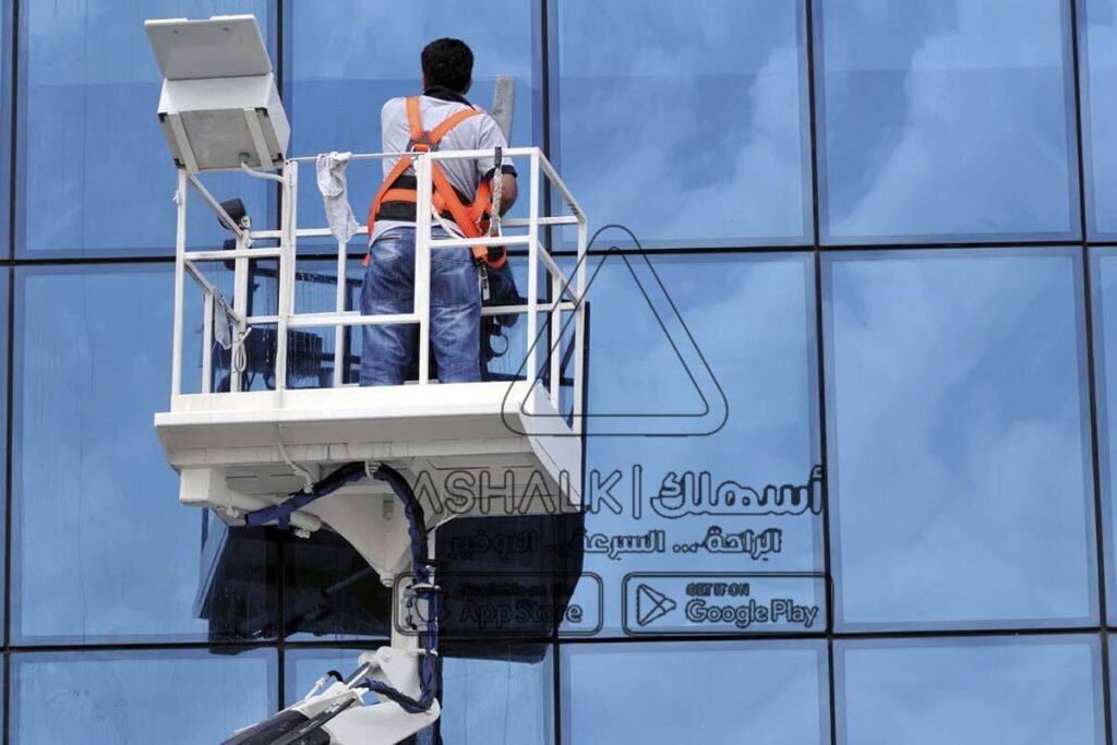 شركة تنظيف الواجهات الزجاجية بالقويعية