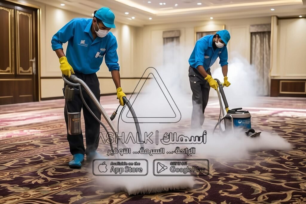 شركة تنظيف منازل بالبخار بالرياض